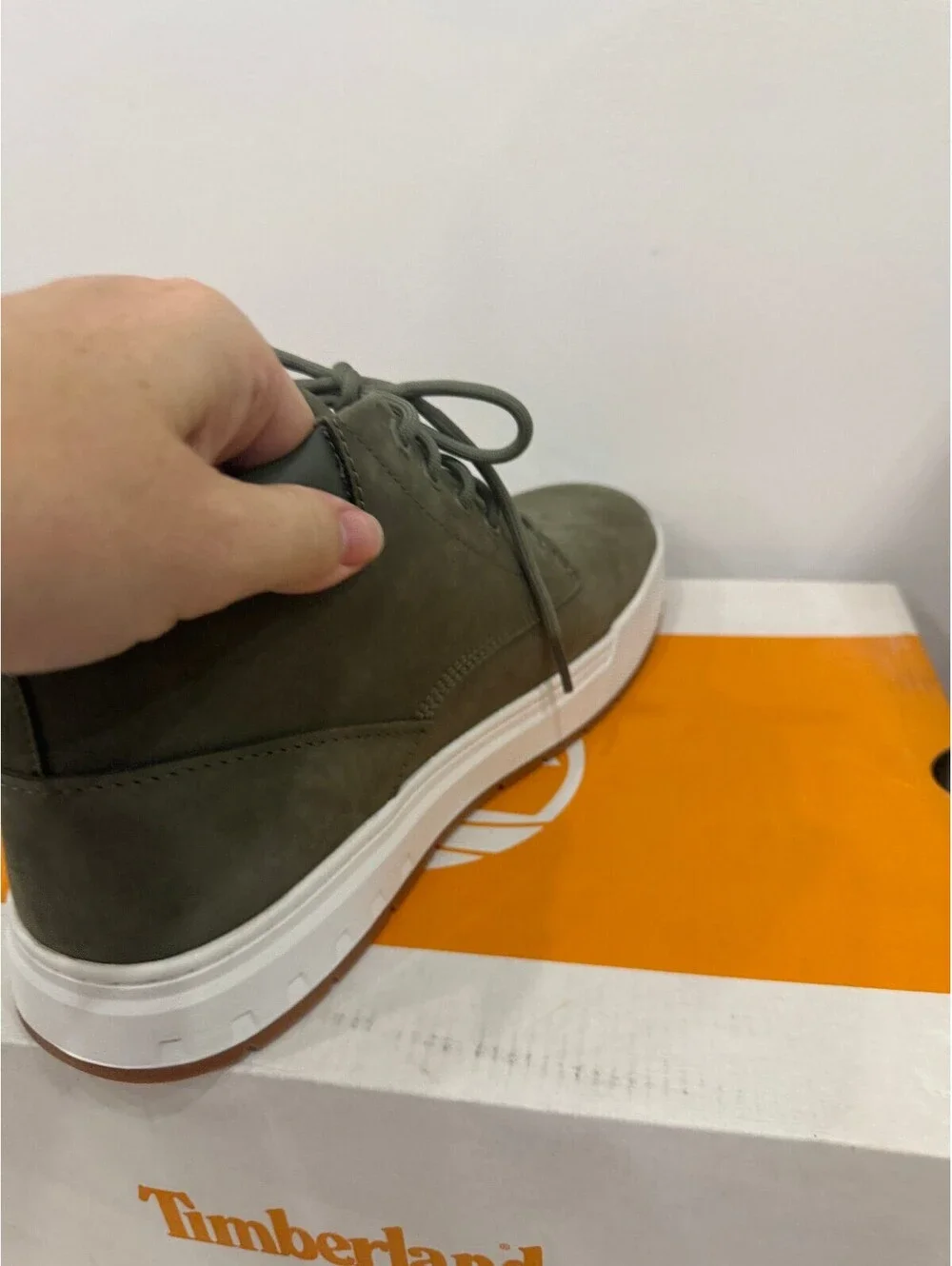 Timberland Men's Green Nubuck 6